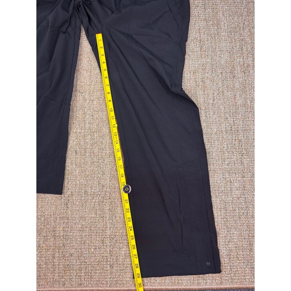 ⚫ Athleta Trekkie High Rise Parachute Pants | Size 8 | Black - Picture 3 of 9